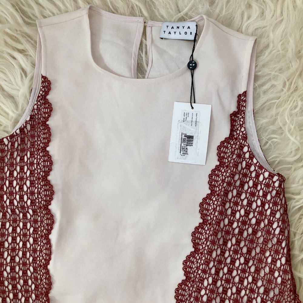 TANYA TAYLOR Amalie Crocheted Top - Picture 5 of 10